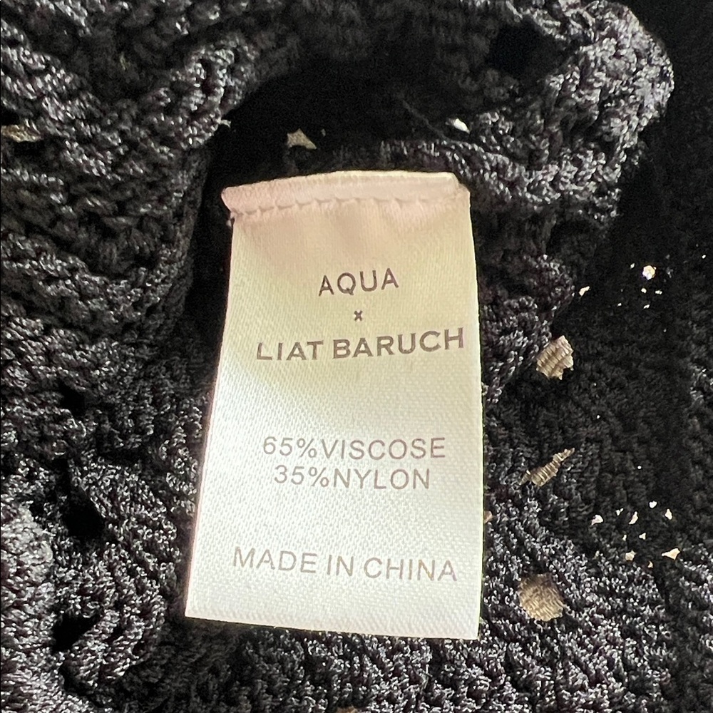 NWOT AQUA & LIAT BARUCH Elegant Black Women's Dress SIZE XS - Picture 6 of 9